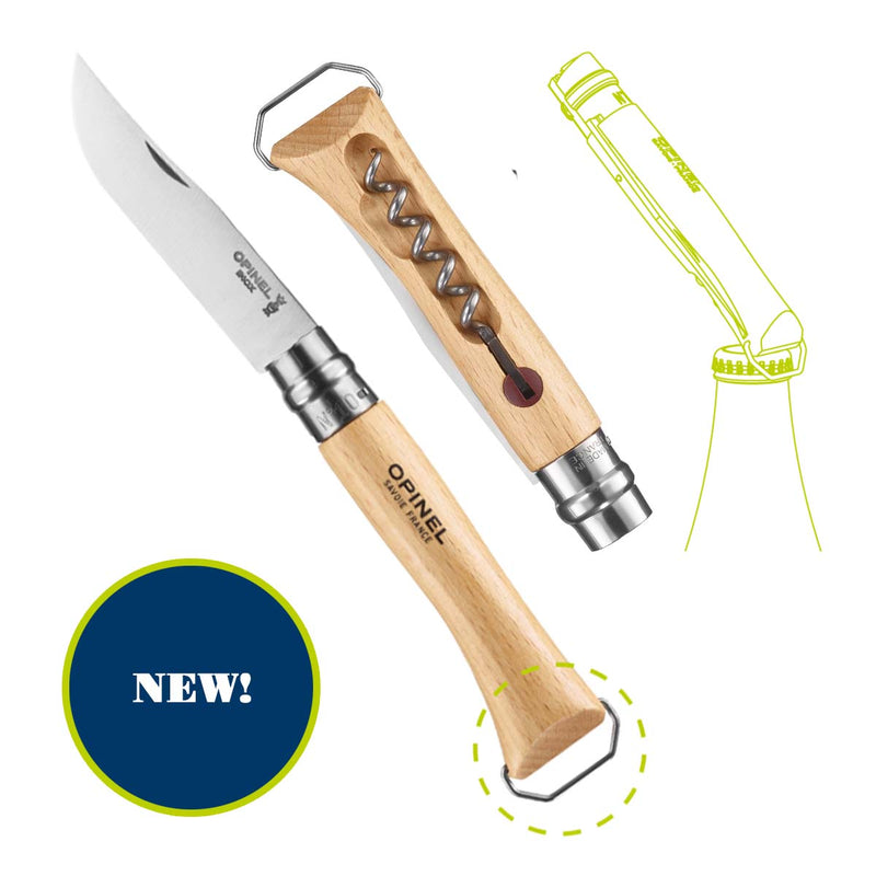 Engraved Gift Bundles | Set of 8 No.10 Corkscrew knife with bottle opener-OPINEL USA