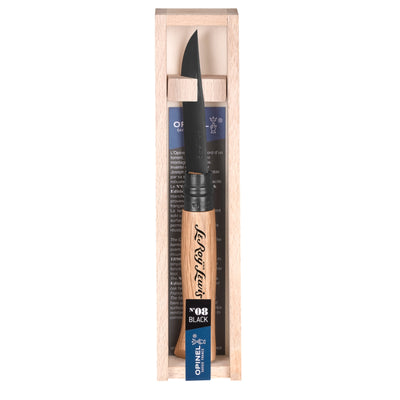 Opinel x LeRoy & Lewis No.08 Black Oak Folding Knife