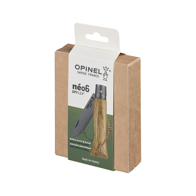 Néo6 Everyday Carry Pocket Knife - Black Oak-OPINEL USA