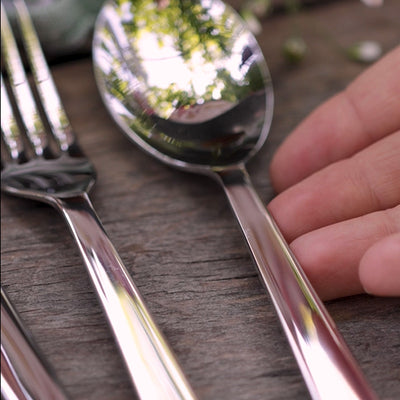 Perpétue "Entremets" Set of 12-Piece Demi-tasse Table Spoons-OPINEL USA