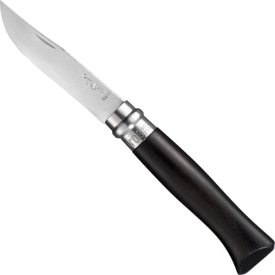 Second Chance | No.08 Ebony Polished Stainless Steel Folding Knife-OPINEL USA