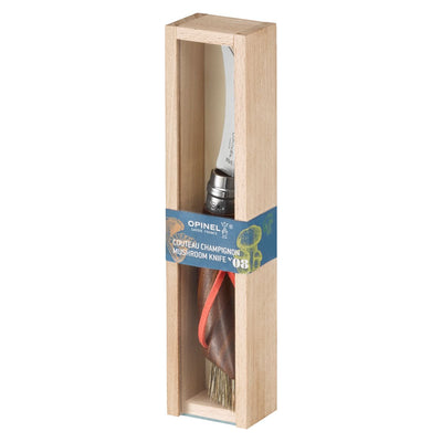 Second Chance | No.08 Mushroom Knife Walnut with Brush-OPINEL USA