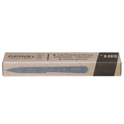 Second Chance | No.102 Carbon Steel Paring Knives (Set of 2)-OPINEL USA