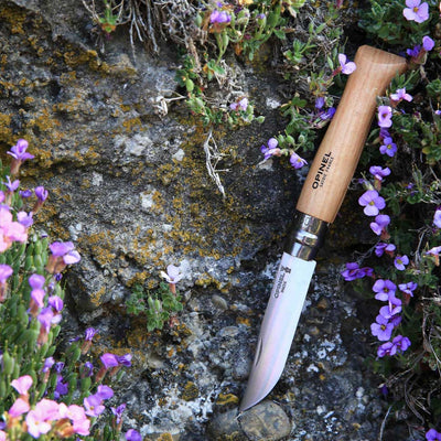 Warehouse Sale | No.09 Beech Wood Stainless Steel Folding Knife-OPINEL USA