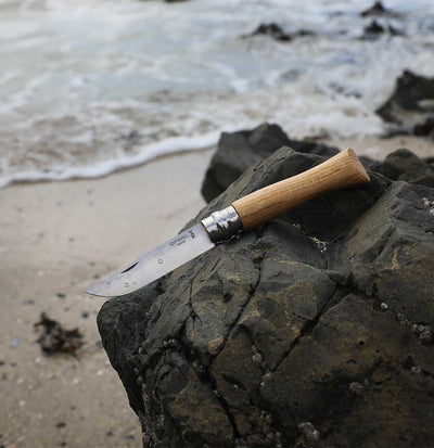Warehouse Sale | No.09 Premium Woods Stainless Steel Folding Knife-OPINEL USA