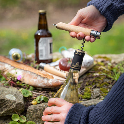 Warehouse Sale | No.10 Corkscrew Stainless Steel Folding Knife with Bottle Opener-OPINEL USA