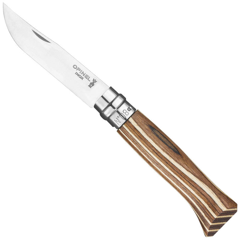 No.08 Laminated Birch Folding Knife-OPINEL USA