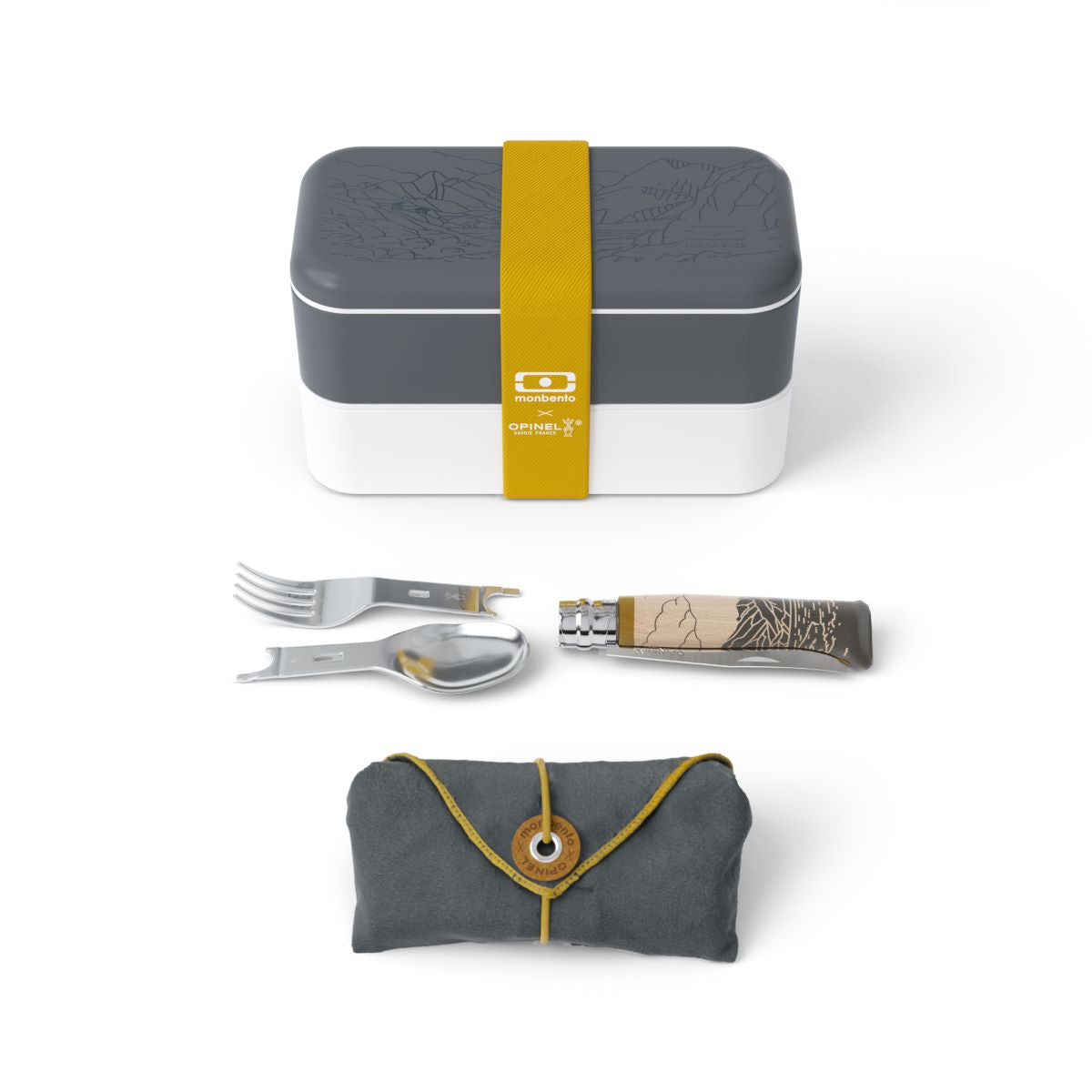 On-the-go meal kit | Monbento x Opinel