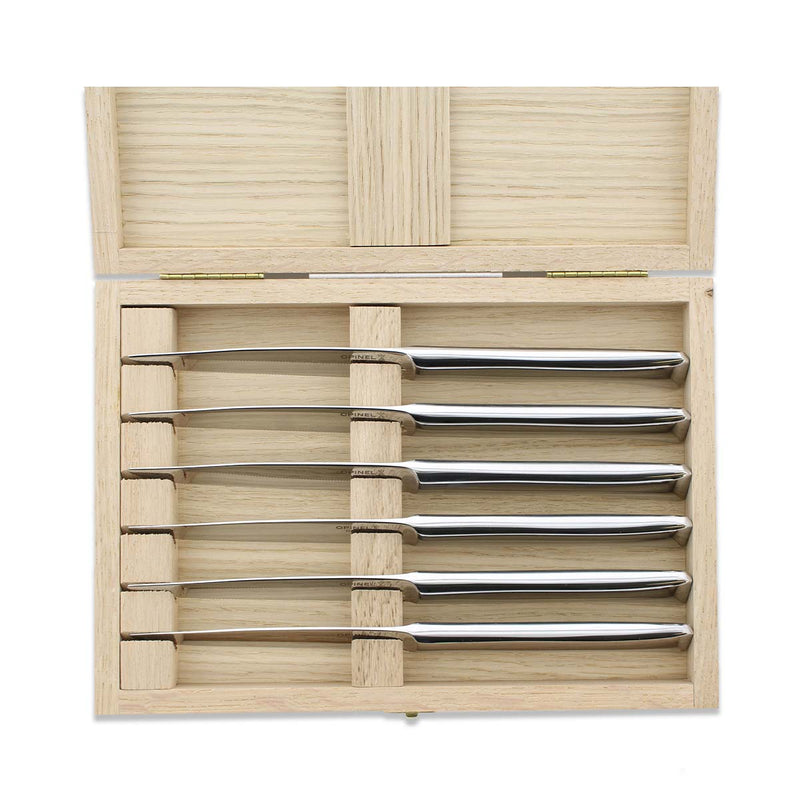 Perpétue 6-Piece Steak Knife Set with Wooden Gift Box