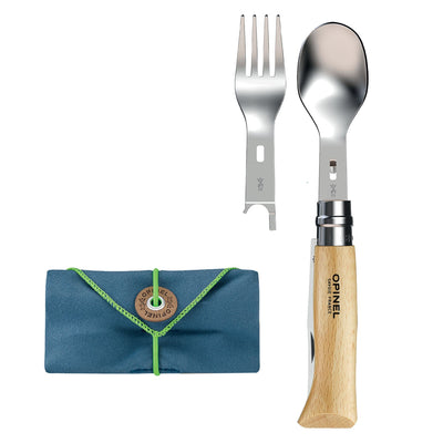 Picnic+ Cutlery Set with No.08 Folding Knife-OPINEL USA