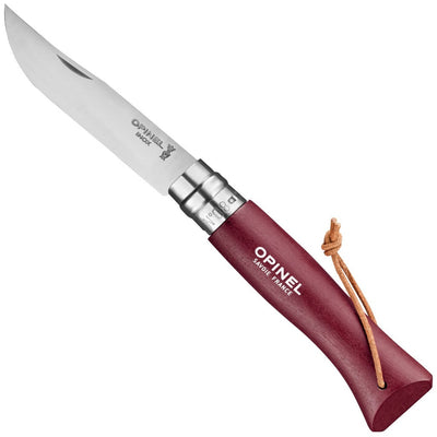 Second Chance | No.08 Stainless Steel Folding Knife with Lanyard-OPINEL USA