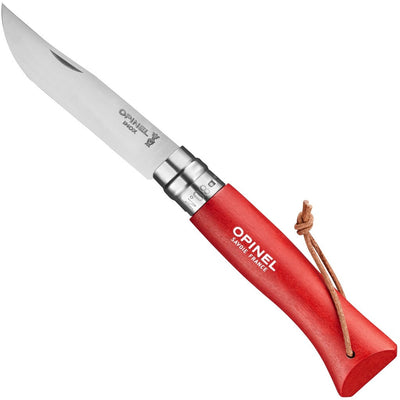 Second Chance | No.08 Stainless Steel Folding Knife with Lanyard-OPINEL USA