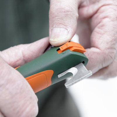 Warehouse Find | No.12 Outdoor Explore Folding Knife With Fire Starter Orange-OPINEL USA