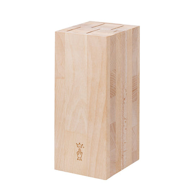 Warehouse Sale | 5-Slot Beech Wood Knife Block-OPINEL USA