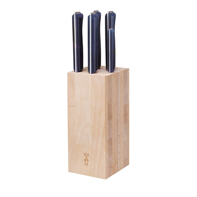 Warehouse Sale | 5-Slot Beech Wood Knife Block-OPINEL USA
