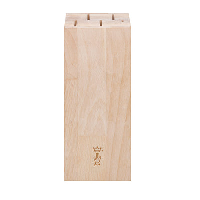 Warehouse Sale | 5-Slot Beech Wood Knife Block-OPINEL USA