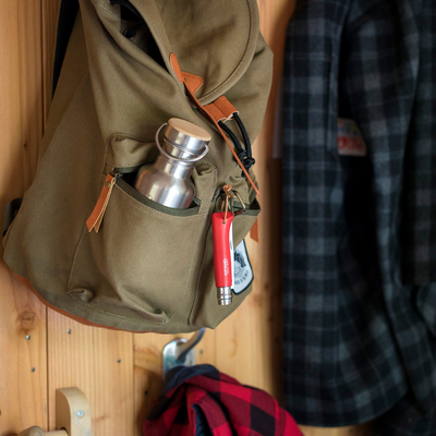 Warehouse Sale | No.08 Stainless Steel Folding Knife with Lanyard-OPINEL USA