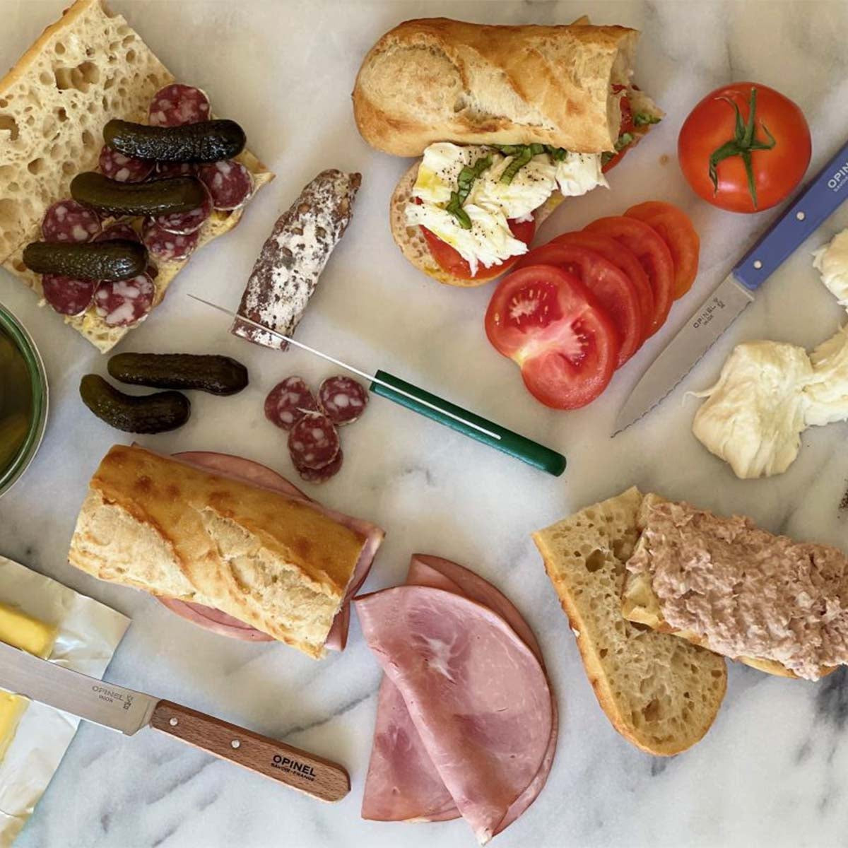 Four Classic Sandwiches for a Quintessentially French Picnic-OPINEL USA