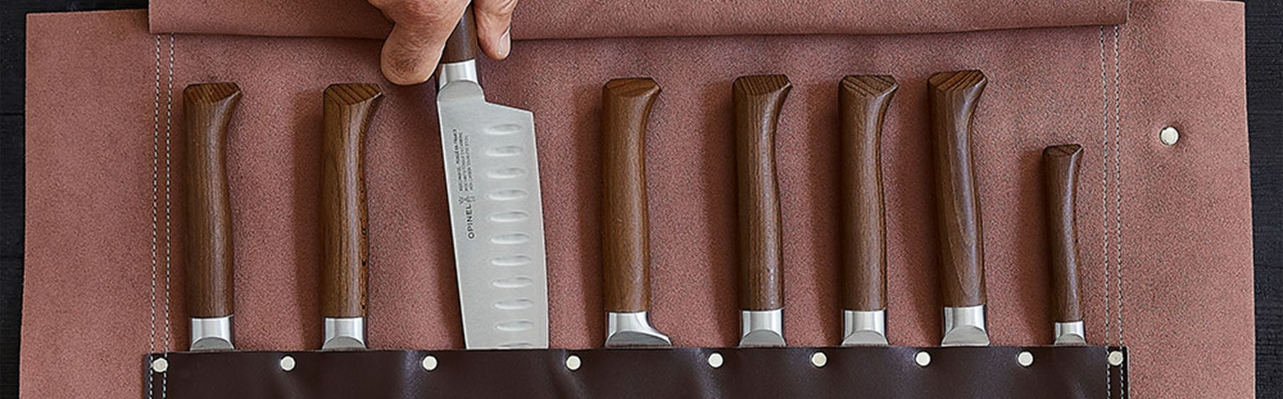 6-Slot Steak Knife Storage Box - OPINEL USA