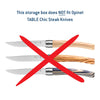 6-Slot Steak Knife Storage Box-OPINEL USA