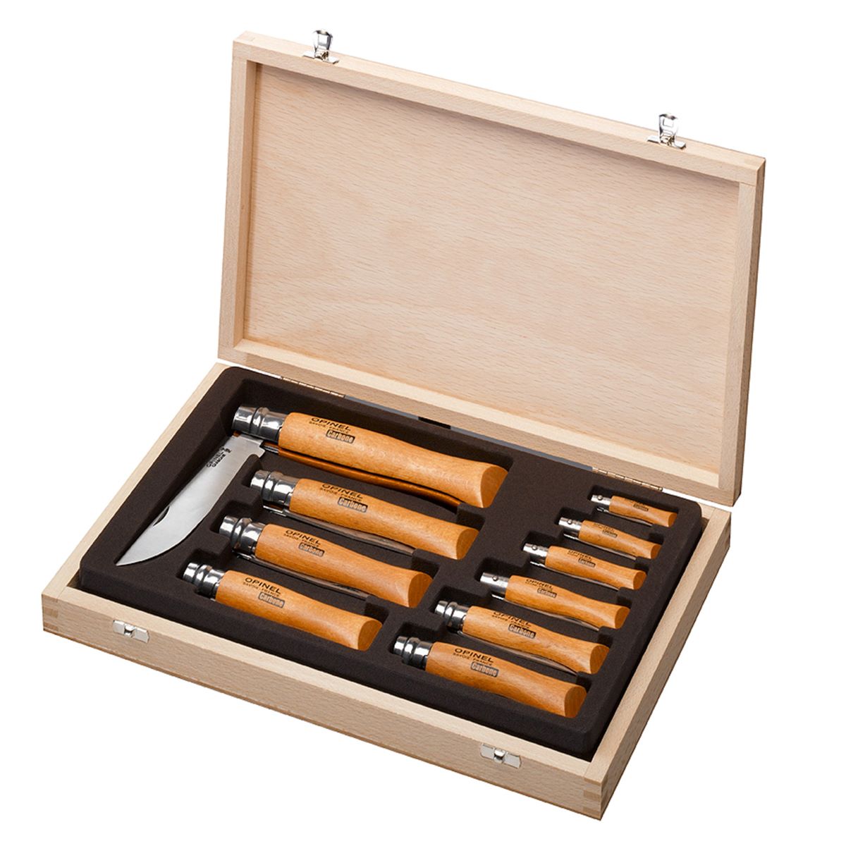 Carbon Steel Folding Knife Collector Set - OPINEL USA