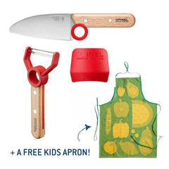 OPINEL le petit Chef 子ども用包丁　正規品 Childrens-Kitchen-Knives-3pcs-