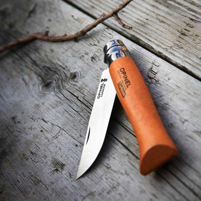 Engraved Gift Bundle | Set of 8 No.09 Carbon Steel Folding Knife-OPINEL USA