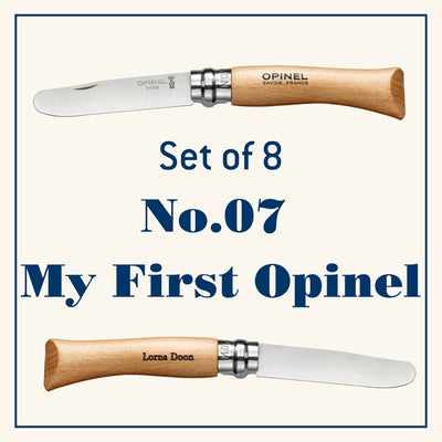 Engraved Gift Bundles | Set of 8 No.07 My First Opinel Folding Knife-OPINEL USA