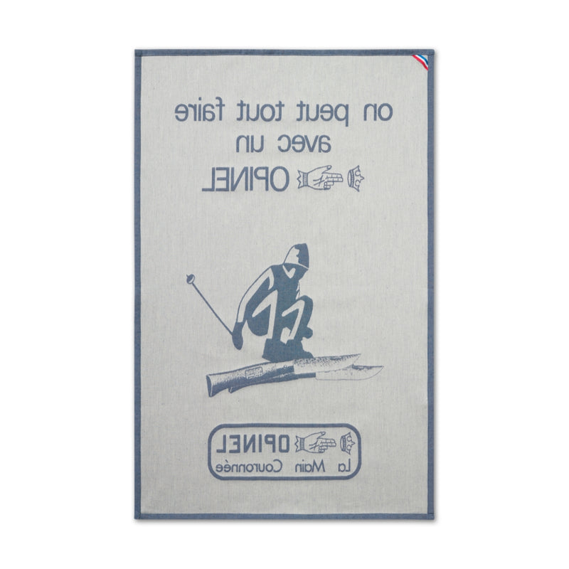 Dish Towel "On peut tout faire..." by Charlieu