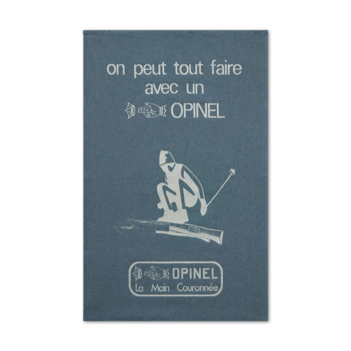Dish Towel "On peut tout faire..." by Charlieu