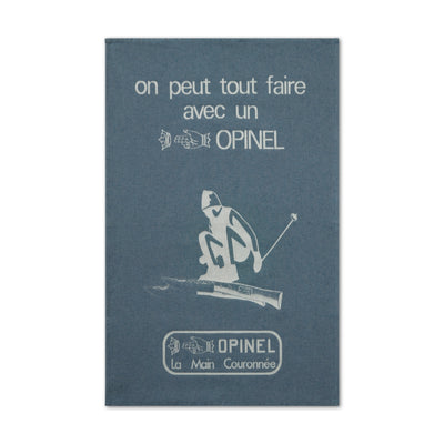 Dish Towel "On peut tout faire..." by Charlieu