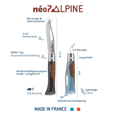 Néo7 Alpine Folding Knife-OPINEL USA