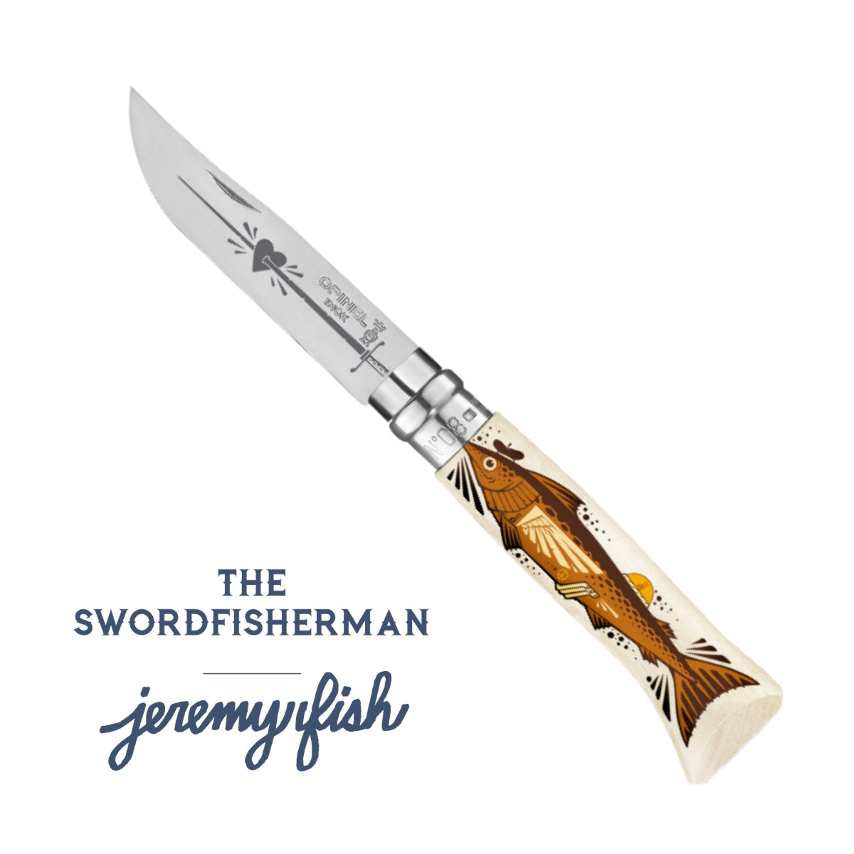 Limited Edition No.08 "The Swordfisherman" Folding Knife