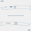No.08 Carbon Steel Folding Knife-OPINEL USA