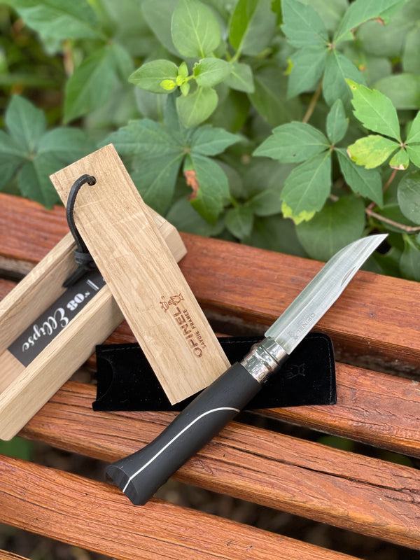 Opinel | No.08 Stainless Steel Folding Knife - Ellipse - OPINEL USA