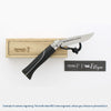 No.08 Ellipse Polished Stainless Steel Folding Knife-OPINEL USA