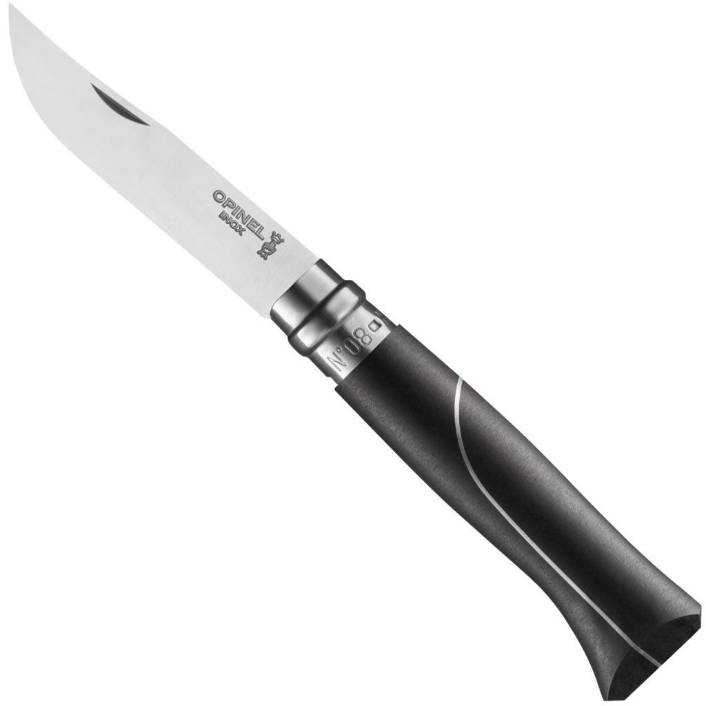 Opinel | No.08 Stainless Steel Folding Knife - Ellipse
