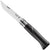 No.08 Ellipse Polished Stainless Steel Folding Knife