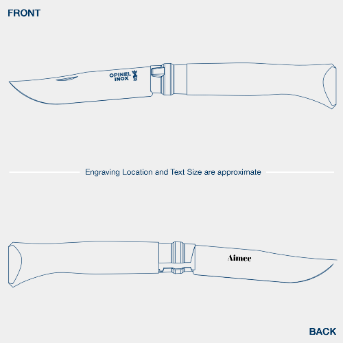 No.10 Corkscrew Stainless Steel Folding Knife with Bottle Opener