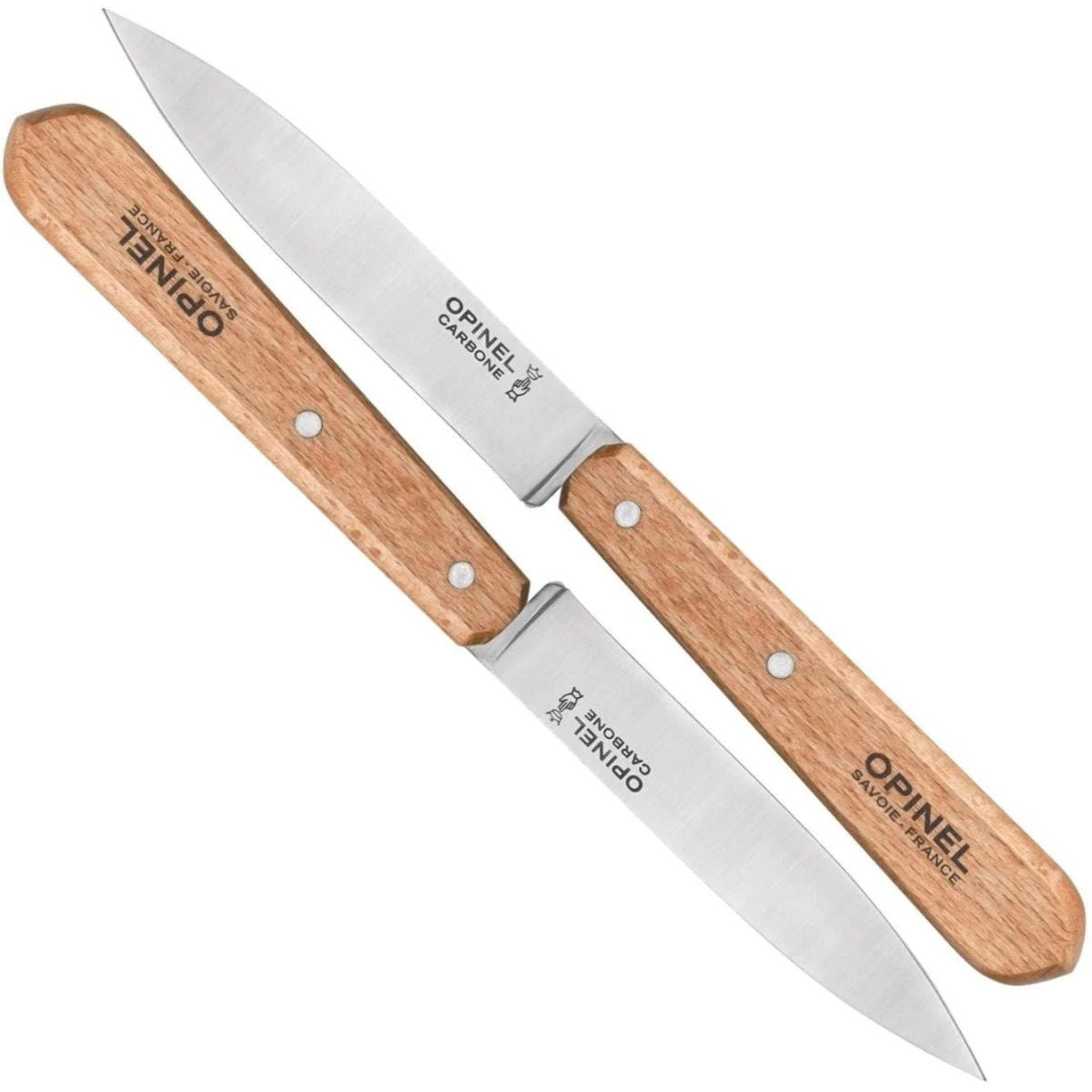 No.102 Carbon Steel Paring Knives (Set of 2)-OPINEL USA