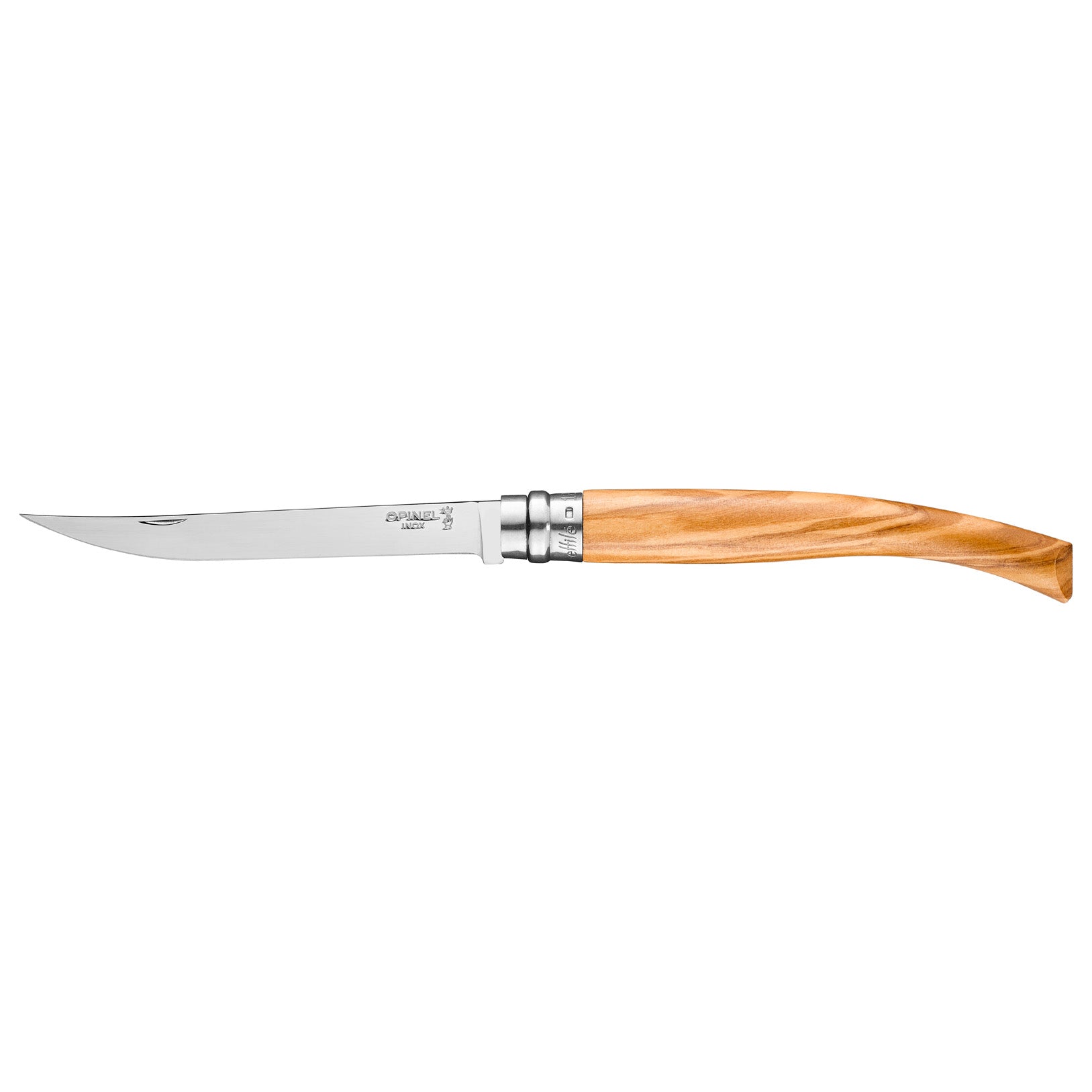 Opinel #12 Slim Folding Knife Stainless Beech – Bernal Cutlery