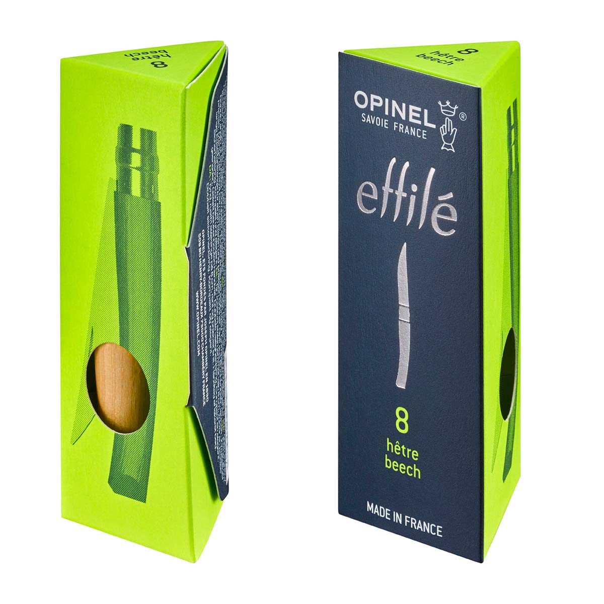Opinel  No.12 Effilé Stainless Steel Slim Folding Knife - OPINEL USA