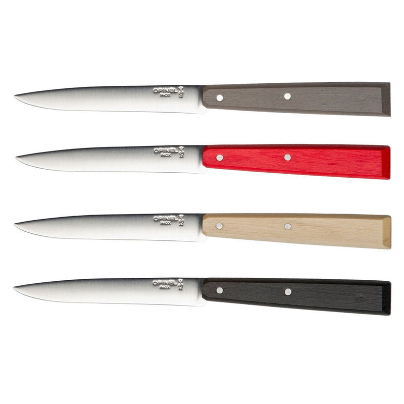 Warehouse Find | Non Serrated Steak Knife 4-Set Bon Appétit Discontinued Colors