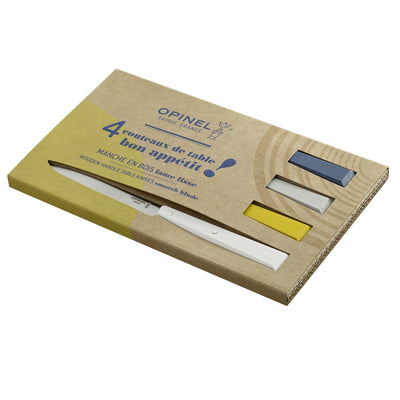 Non Serrated Steak Knife 4-Set Bon Appétit-OPINEL USA