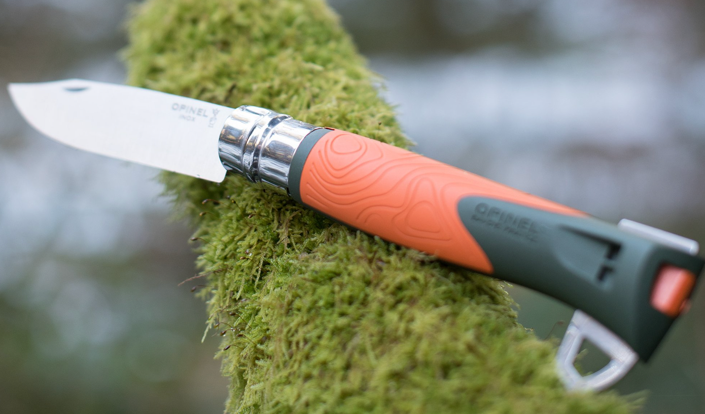 No.12 Outdoor Explore Folding Knife With Tick Remover - OPINEL USA