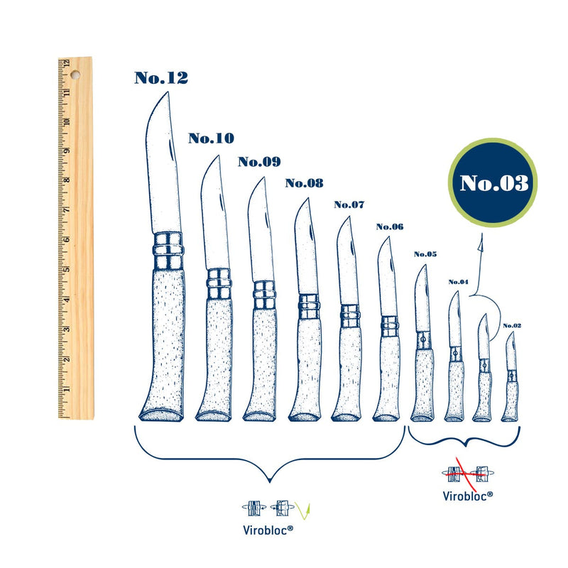 Second Chance | No.03 Stainless Steel Folding Knife-OPINEL USA