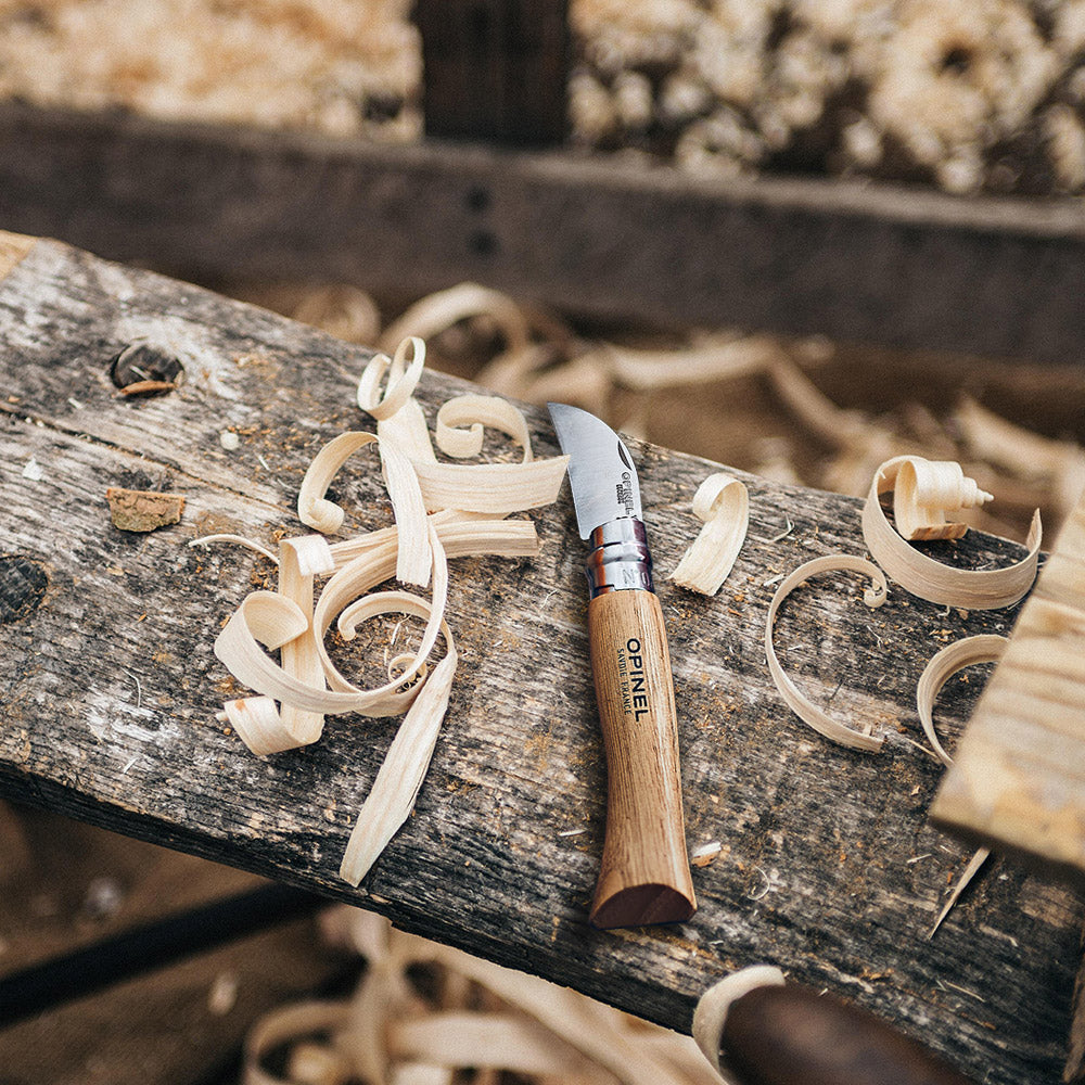 Opinel No8 Raw / Ebauche Cherry Wood handle - OPINEL USA Opinel No8 Raw / Ebauche Cherry Wood handle - OPINEL USA