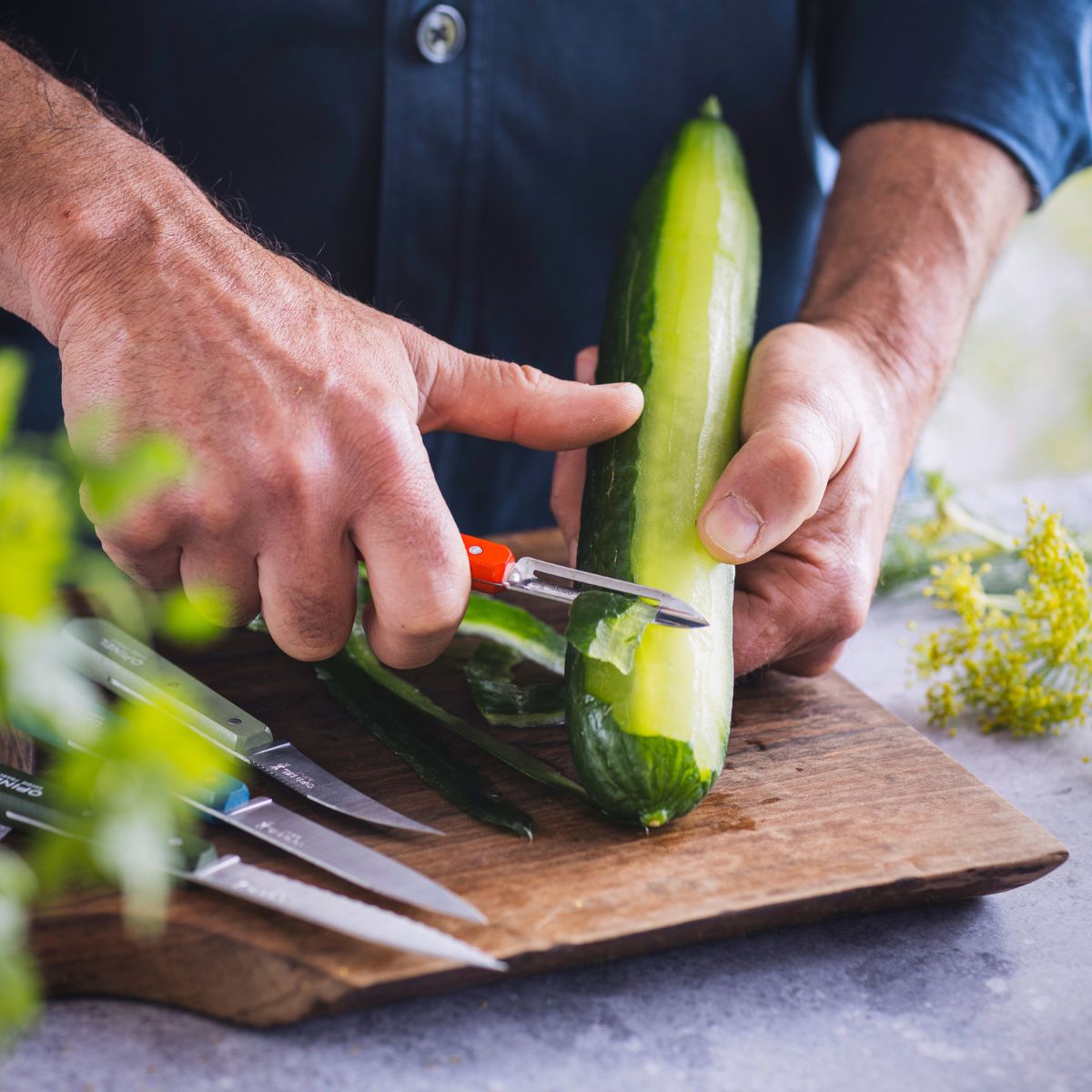 Tips for Faster, Cleaner Cucumber Peeling