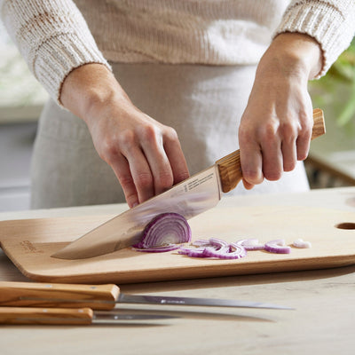 Trio Chef Knife Set - Olive Wood Parallele-OPINEL USA