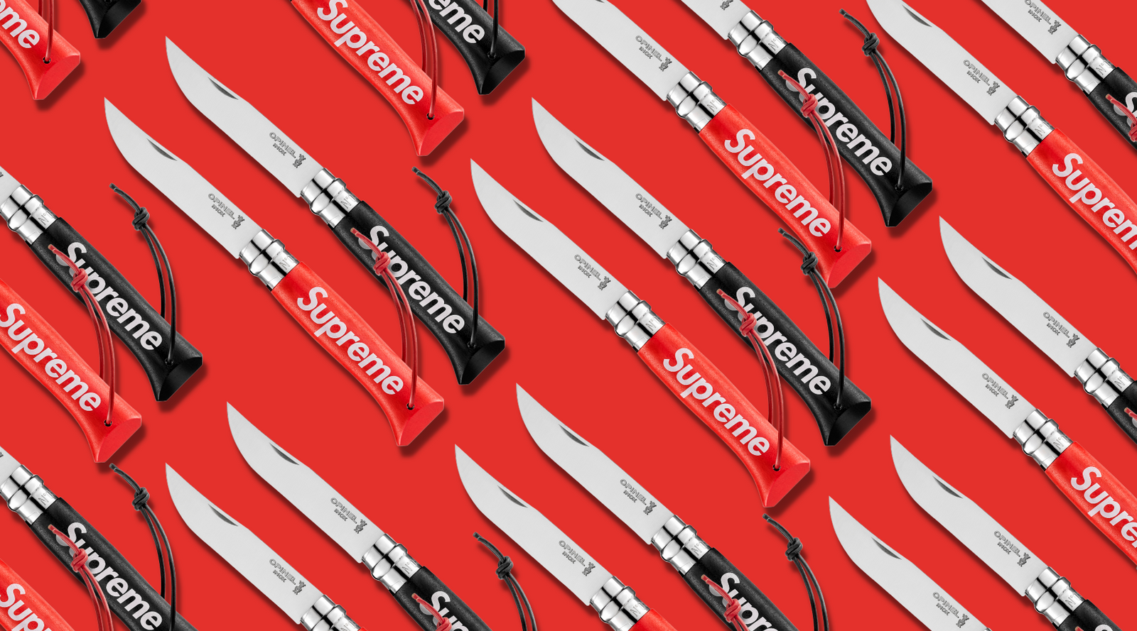 Supreme - supreme opinel NO.08 folding knife 赤 Opinel | No Supreme - supreme opinel NO.08 folding knife 赤 Opinel | No